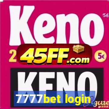 7777bet login